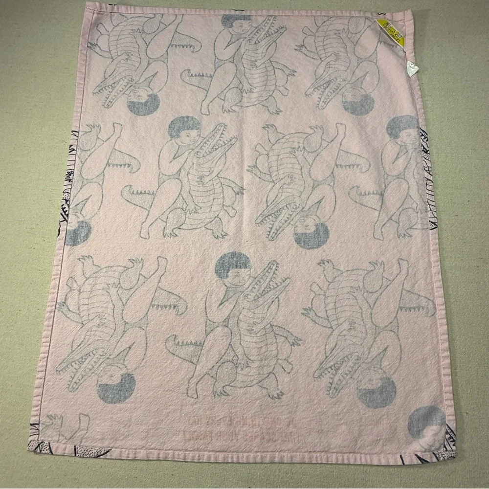 Blue Q pink towel